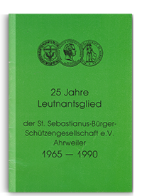 Festschrift 25 Jahre Leutnantsglied Booklet